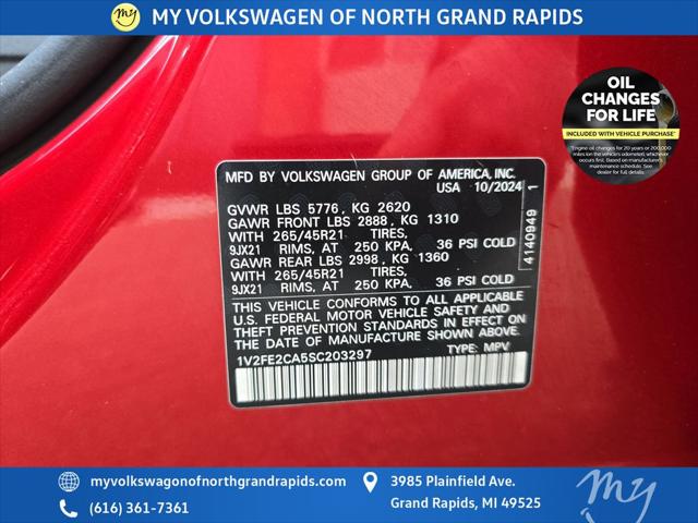 2025 Volkswagen Atlas Cross Sport 2.0T SEL Premium R-Line