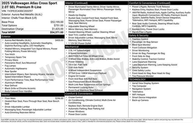 2025 Volkswagen Atlas Cross Sport 2.0T SEL Premium R-Line
