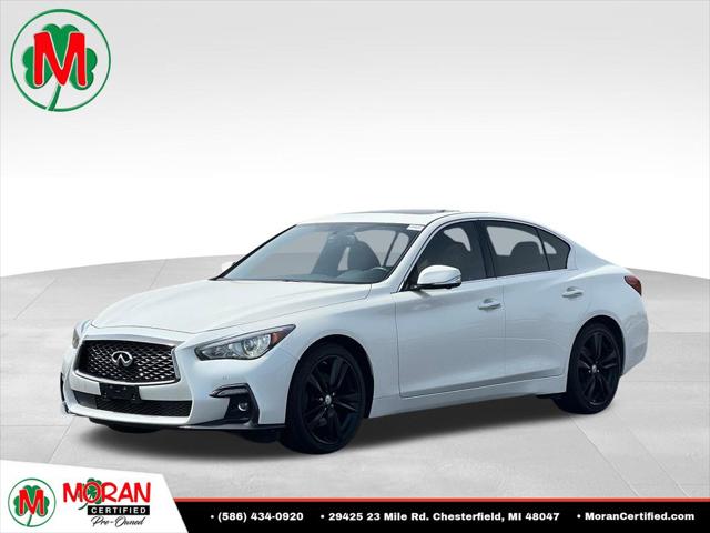 2021 INFINITI Q50 SENSORY AWD for sale in Clinton Township, MI