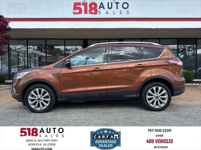 2017 Ford Escape Titanium for sale in Norfolk, VA