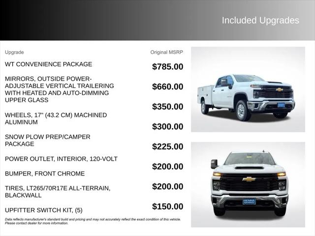 2026 Chevrolet Silverado 2500HD Crew Cab, Long Bed, WT, 4WD