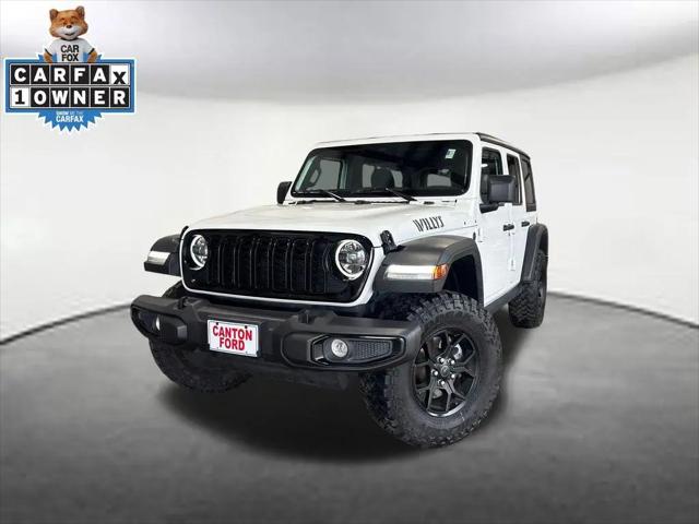 2025 Jeep Wrangler 4-Door Willys 4x4 for sale in Canton, TX