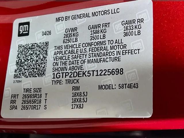 2026 GMC Canyon AT4, 4WD