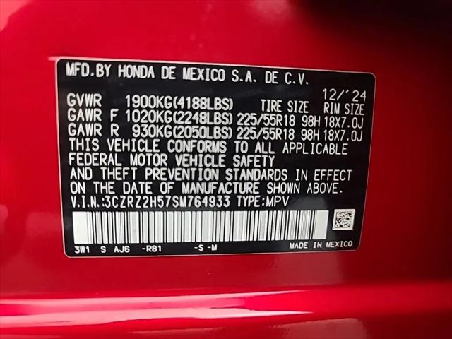2025 Honda HR-V AWD Sport