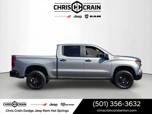 2025 Chevrolet Silverado 1500 4WD Crew Cab Short Bed Custom Trail Boss