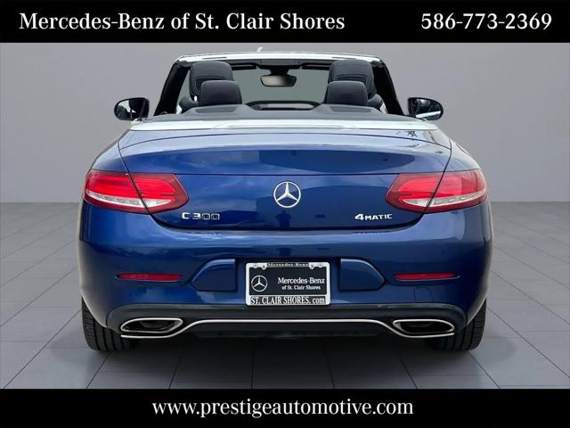 2017 Mercedes-Benz C-CLASS C 300 4MATIC
