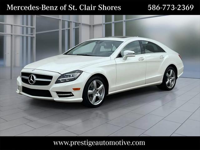 2014 Mercedes-Benz CLS 4MATIC for sale in ST. CLAIR SHORES, MI