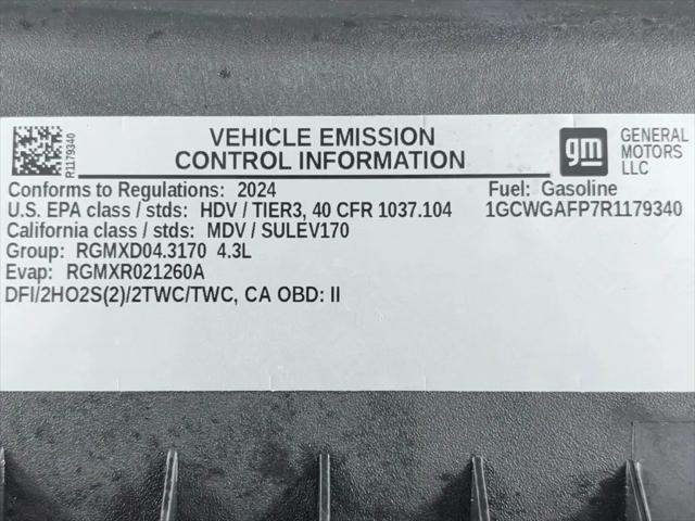 2024 Chevrolet Express Work Van