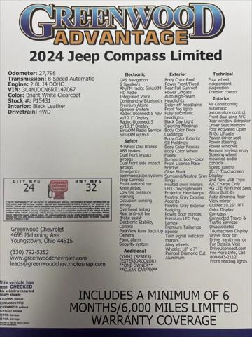 2024 Jeep Compass Limited 4x4