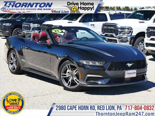2025 Ford Mustang EcoBoost Premium Convertible 2025 Ford Mustang EcoBoost Premium Convertible
