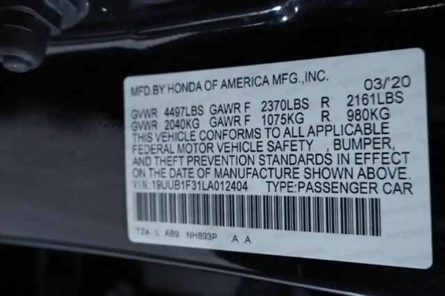 2020 Acura TLX Standard