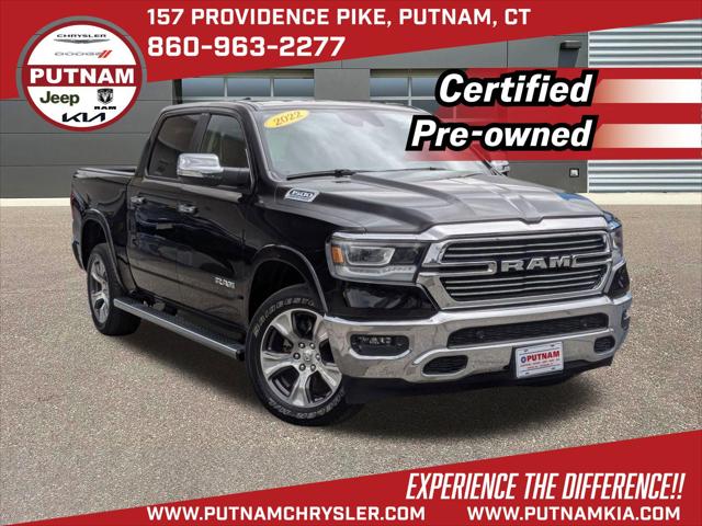 2022 Ram 1500 Laramie Crew Cab 4x4 5'7" Box for sale in Putnam, CT