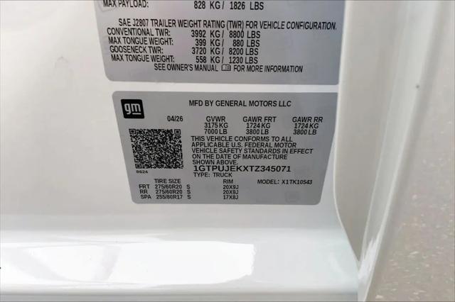 2026 GMC Sierra 1500 Crew Cab, Short Bed, Elevation, 4WD