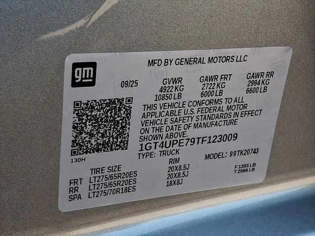 2026 GMC Sierra 2500HD Crew Cab, Standard Bed, AT4, 4WD