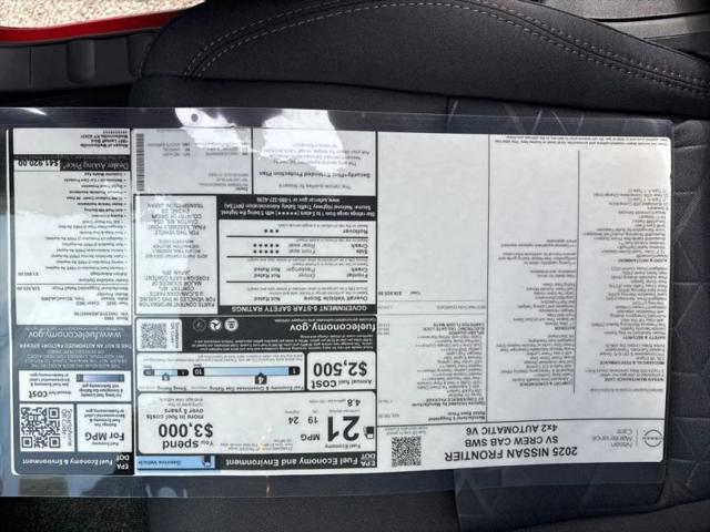 2025 Nissan Frontier Crew Cab SV 4x2
