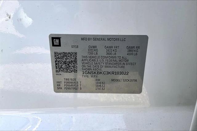 2019 Chevrolet Tahoe LT