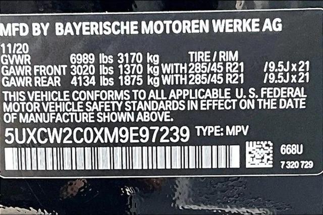 2021 BMW X7 xDrive40i