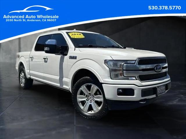 2018 Ford F-150 Platinum for sale in Anderson, CA