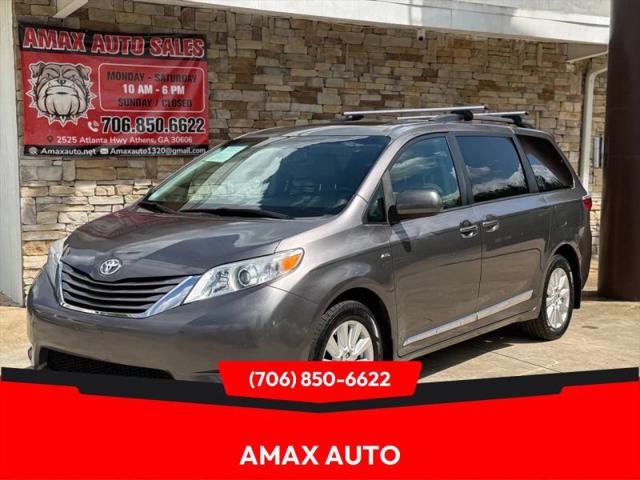 2017 Toyota Sienna XLE 7 Passenger for sale in Athens, GA