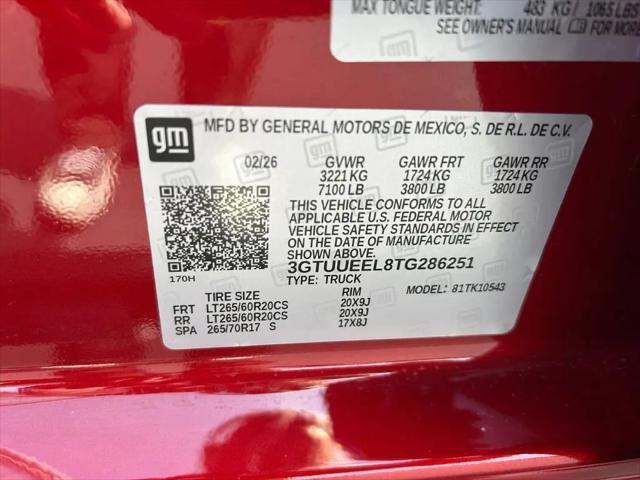 2026 GMC Sierra 1500 Crew Cab, Short Bed, AT4, 4WD