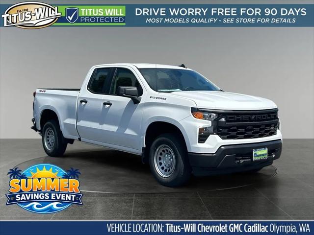 2026 Chevrolet Silverado 1500 4WD Double Cab Standard Bed WT for sale in Olympia, WA