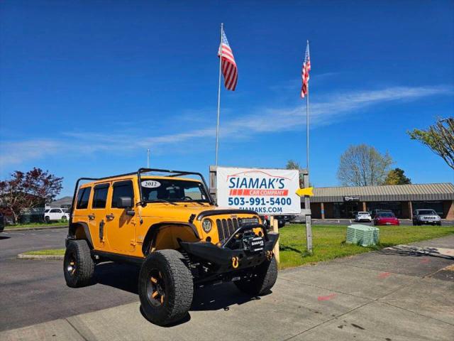 2012 Jeep Wrangler Unlimited Sahara for sale in Woodburn, OR