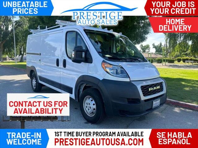 2019 Ram ProMaster Cargo Van Low Roof 136" WB for sale in Bakersfield, CA