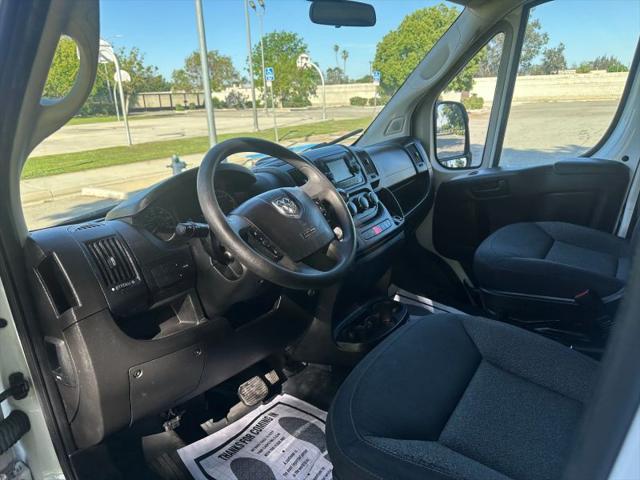 2019 Ram ProMaster Cargo Van Low Roof 136" WB