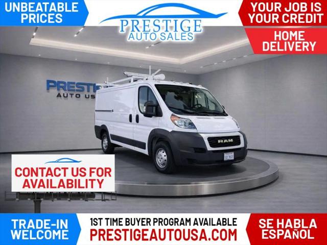2019 Ram ProMaster Cargo Van Low Roof 136" WB for sale in Bakersfield, CA
