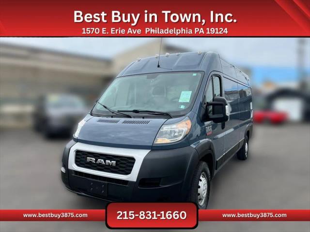 2019 Ram ProMaster Cargo Van High Roof 159" WB EXT for sale in Phila, PA