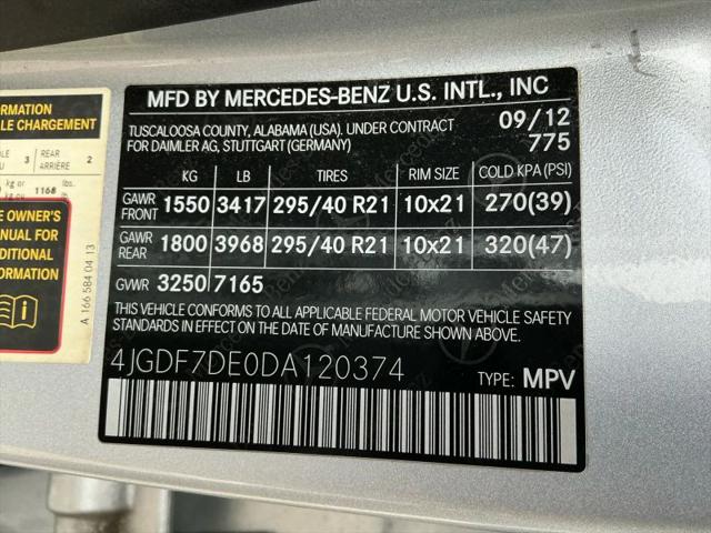 2013 Mercedes-Benz GL 4MATIC