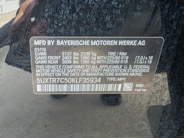 2019 BMW X3 sDrive30i