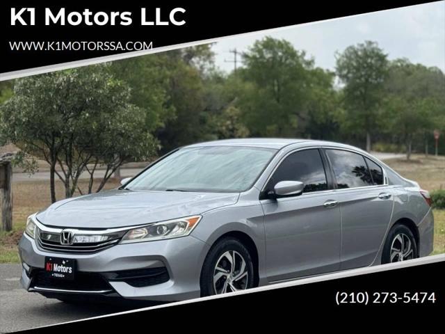 2017 Honda Accord LX for sale in San Antonio, TX