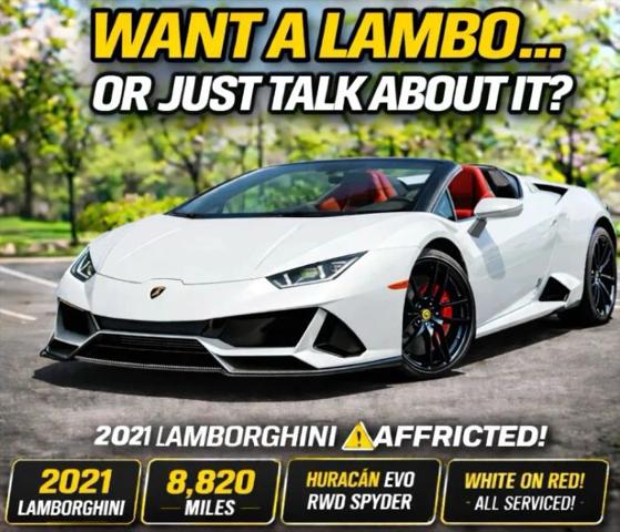 2021 Lamborghini Huracan Evo Spyder