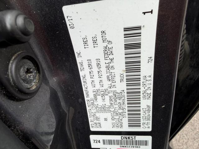 2017 Toyota Tundra Limited 5.7L V8