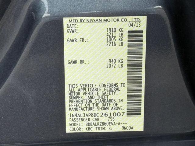 2013 Nissan Altima 2.5 S