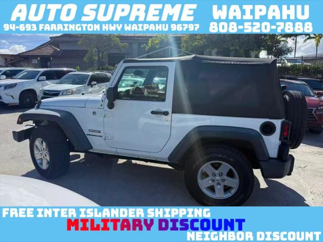 2015 Jeep Wrangler Sport