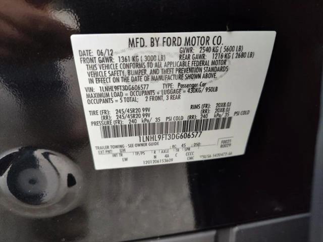2013 Lincoln MKS EcoBoost
