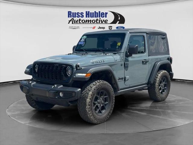 2025 Jeep Wrangler 2-Door Willys 4x4 for sale in New Castle, IN