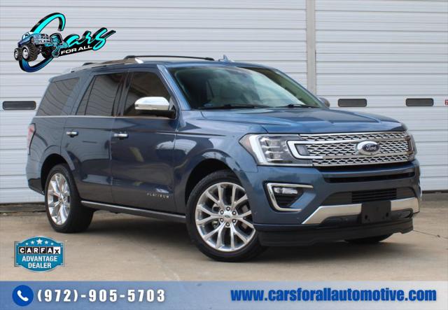2019 Ford Expedition Platinum for sale in Garland, TX