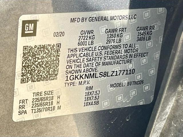 2020 GMC Acadia FWD SLT