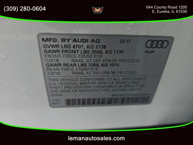 2017 Audi Q3 2.0T Premium