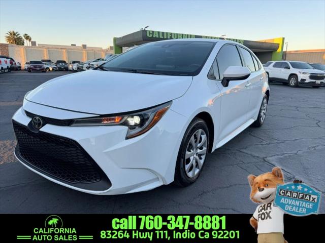 2020 Toyota Corolla LE for sale in Indio, CA