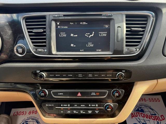 2016 Kia Sedona SX Luxury