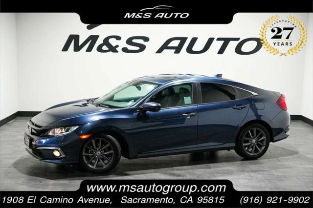 2020 Honda Civic EX-L for sale in Sacramento, CA