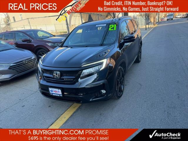 2021 Honda Pilot AWD Black Edition for sale in Union City, NJ