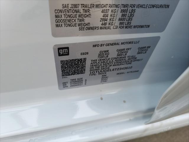 2026 GMC Sierra 1500 Crew Cab, Short Bed, Denali, 4WD