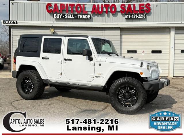 2014 Jeep Wrangler Unlimited Sahara for sale in Lansing, MI