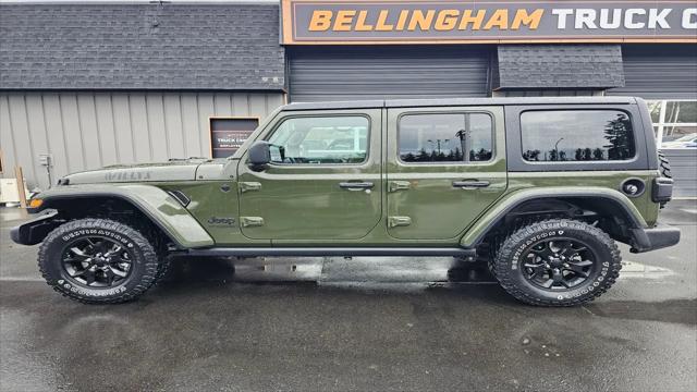 2022 Jeep Wrangler Unlimited Willys