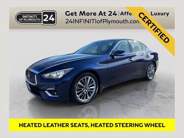 2023 INFINITI Q50 LUXE AWD for sale in Plymouth, MA